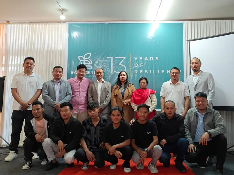 The Eartheners team together at the 2026 foundation day celebration